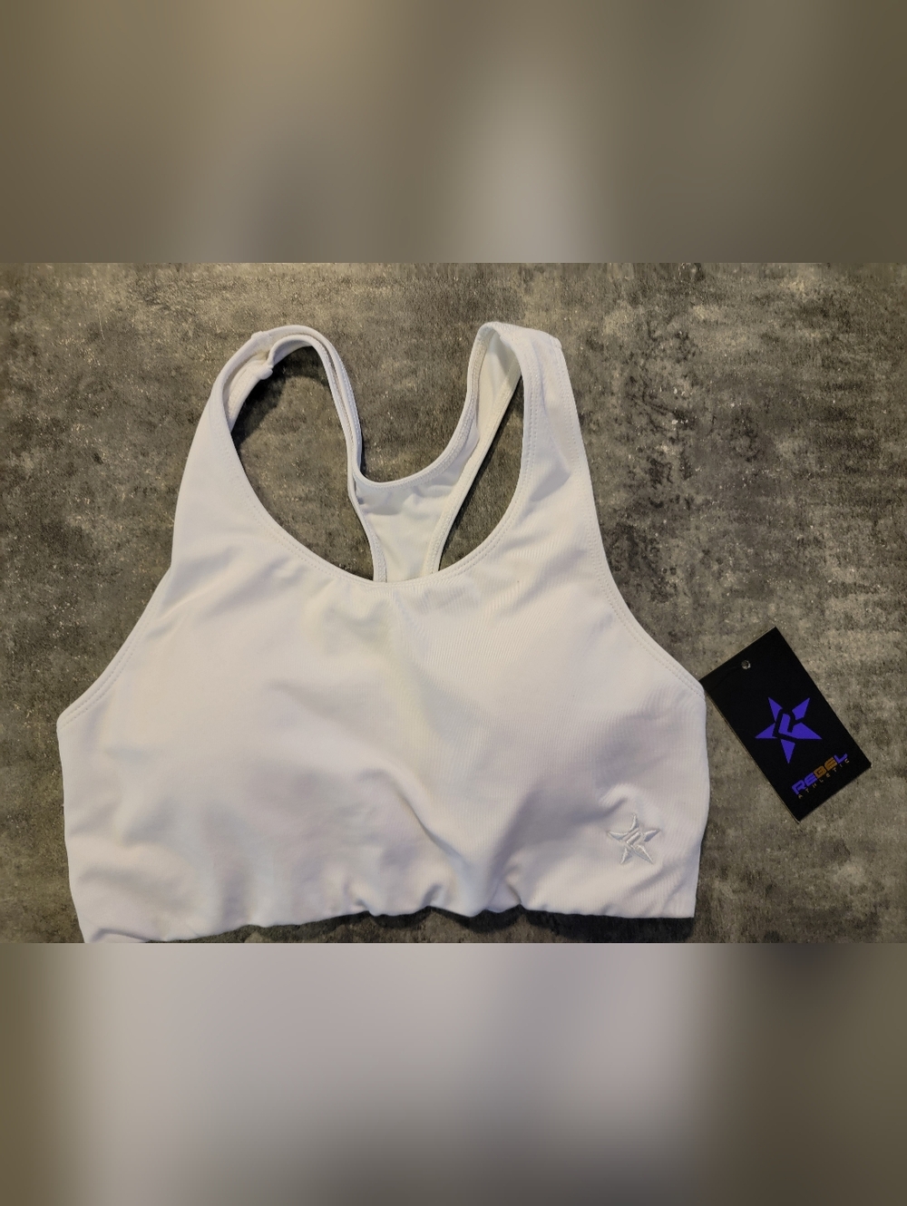 NWT Rebel Athletic On The Go Sports Bra Small